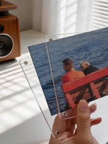 1 buah Bingkai Foto Transparan, Bingkai Foto Lipat Magnetik dengan Penyangga, Berbagai Ukuran 3 Inci, 6 Inci, 7 Inci, Bingkai Foto Dekoratif Transparan Jernih, Cocok untuk Meja, Pernikahan, Pesta, Ulang Tahun, Liburan, dan Acara Lainnya, Hadiah Kreatif untuk Teman, Keluarga, dan Anak-anak - Beraneka warna - View 10