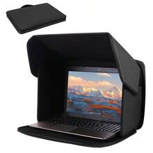 Pelindung Matahari dan Privasi Laptop, Tas Jinjing Laptop Luar Ruangan, Pelindung Matahari dengan Sudut Pandang yang Dapat Diatur, Kompatibel dengan Laptop 14-16 Inci, Pelindung Matahari Komputer Portabel - Hitam 16 Inci 14 Inci, Tas Laptop Lipat, Penghalang Cahaya, Privasi, Anti-Silau, Tas Tangan Portabel - View 13