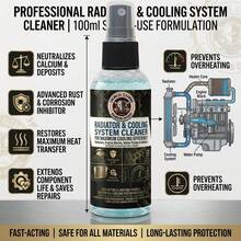 Limpiador de Radiador de Motor - 100ml Fluido de Enjuague de Sistema de Enfriamiento de Acción Rápida, Previene el Sobrecalentamiento y Elimina el Óxido, Mantenimiento DIY del Automóvil, Esencial para la Salud del Motor - 100 ml - Ver 8