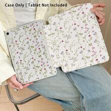 Casing Pelindung Tablet dengan Motif Bunga dan Efek Lukisan, Kompatibel dengan Honor 8/9/10/X8/X8A/X9/X8Pro/X9Pro, MatePad SE 11"/MatePad 11"/11.5", MatePad Pro, Apple Generasi ke-10/11 2025 (A16), Galaxy Tab A7/A9 dan Model Populer Lainnya - Gaya 18 - View 5