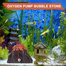 火山造型水族裝飾品，由洞穴石灰岩製成，兼具美觀與增氧功能，適合小型魚缸，天然岩石設計模擬火山形狀，優化所有水族寵物的棲息環境 - A型 - 查看 12