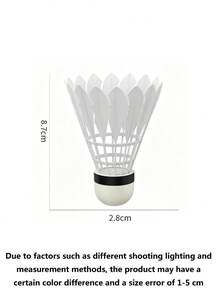 Durable Bionic Nylon Shuttlecock 3/6pcs Pack Outdoor Wind-Resistant Training & Match Ball - Multicolor - View 5