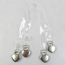 Dây áo ngực trong suốt tàng hình, áo ngực trễ vai không dây lộ vai, dây nâng ngực co giãn chống trượt - Nhiều màu - Xem 9
