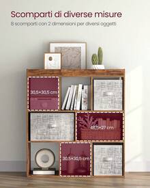 Bibliothèques - Marrone Vintage - Voir 5