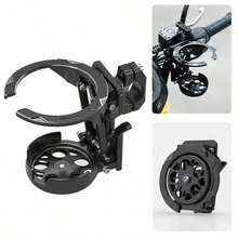 Motorcycle & Bicycle Cup Holder, Retractable & Foldable, Portable & Lightweight, Suitable For Sports, Delivery, Travel, Spring Outing & Picnic - Multicolor - View 3
