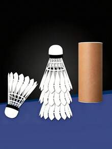 Durable Bionic Nylon Shuttlecock 3/6pcs Pack Outdoor Wind-Resistant Training & Match Ball - Multicolor - View 4