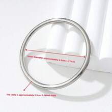1/2/4pcs Short Sleeve Waist Cinching Artifact T-Shirt Hem Shortening Round Ring Knot Buckle Metal Invisible Fixing Buckle - Multicolor - View 13
