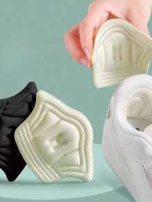 1 Pair Shoe Size Reducer, Magic Filler Pad Can Reduce 1 Size, Prevent Shoes Slipping, Suitable For Large Size Shoes Inner Heel Pad, Adjustable Size Reduction - A - View 2