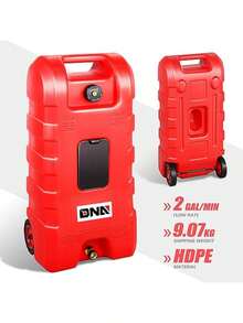 DNA Motoring TOOLS-00301 Contenedor de Depósito de Combustible Portátil 58 L para Gasolina 13 GAL Rojo - Rojo - View 2