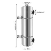 ZHFEISY Pool Heat Exchanger Tube 200K Same Side 1"+ 1 1/2"FPT FAST 304 Stainless Steel - default - View 2