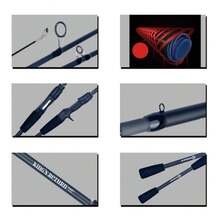 Phishger mini spinner bait casting travel carbon product is used for casting fishing paddles weighing 5 - 30g m fast ultra-light bait trout. - Spinning2,4 m 5-30 g - Ver 6