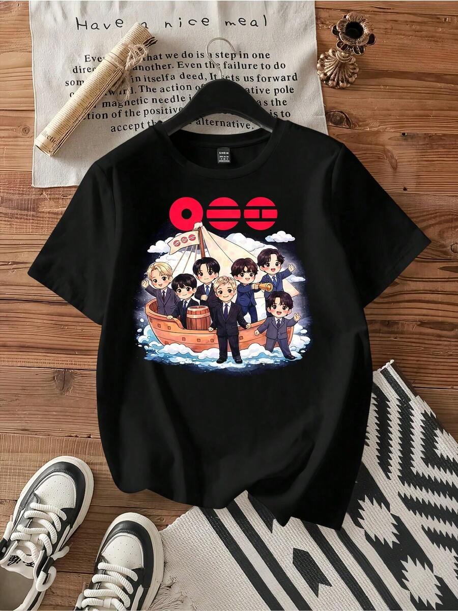Men T-Shirts - Black - View 1