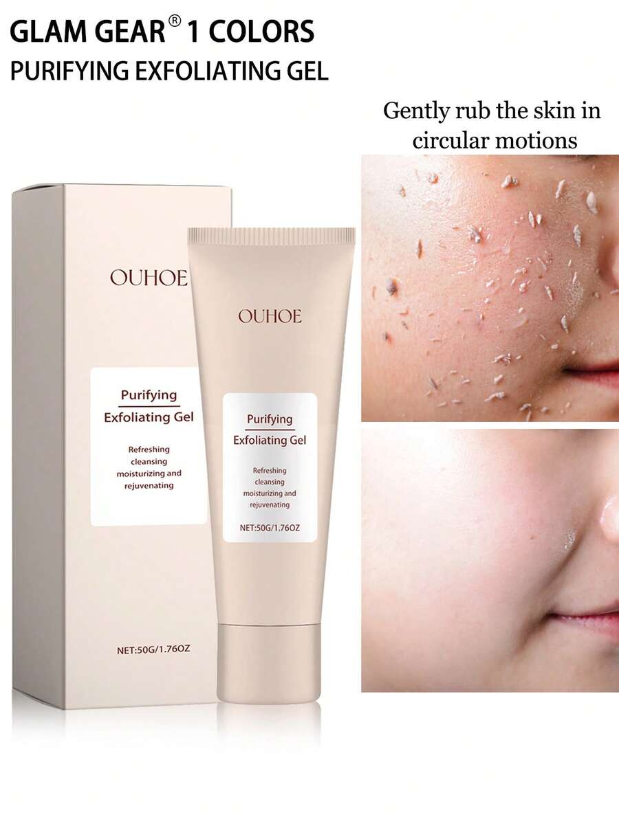 6 piezas Gel exfoliante suave 50g