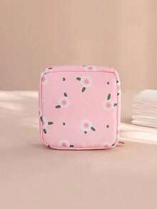 Cartoon Sanitary Pad Storage Bag, Large Capacity Sanitary Pad Organizer, Travel Storage Pouch, Multifunctional Mini Organizer Bag, Holiday Gift ﻿(1pc Single Item Small Item Random Color) - Multicolor - View 18