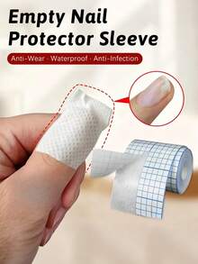 Nail Protection Patch, Breathable Tear-Off Wound Protection Sticker, Manicure Protection Tool - Multicolor - View 1