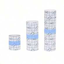 1/3 Rolls Transparent Elastic Waterproof Bandage, Circular Transparent Thin Film Dressing, Transparent Adhesive Tape, Shower Tattoo Dressing - Transparent - View 13