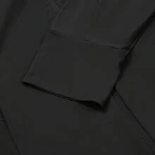 Li-Ning Ice-Cool 防曬外套 AFDW462，女款透氣針織連帽戶外運動外套 - 黑色 - 查看 7