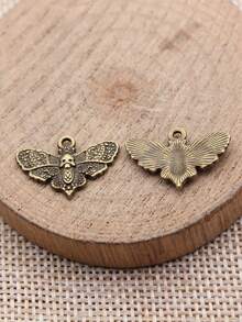 20pcs 20x13mm Skull Butterfly Charms Pendant For DIY Jewelry Making Necklace Keychain Phone Chain Bracelet Making Accessories Handmade Craft - Skull Moth - View 7