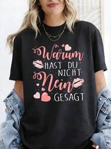 Women T-Shirts - Black - View 2