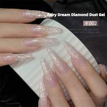 MISS MIANEL 10ML 1pc 仙女夢幻閃鑽凝膠指甲油 2026夏季新品熱銷 高密度超亮虹彩閃粉指甲油 粉色指甲 藍色指甲 綠色指甲 適用於腳趾甲 - 彩色 - 查看 20
