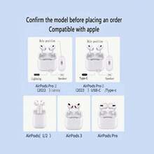 Blue Chain Blue Star Flowing Light Protective Case, Suitable Compatible With Apple Wireless Earphone Case Anti-Scratch Anti-Drop Protective Case - Clear - View 8