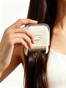 5-In-1 Bangs Thinning Comb And Hair Trimming Tool For Women, Multi-Functional Hair Cutting Comb With Adjustable Settings For Home Haircuts, Hair Ends Trimming, Exquisite Girl's Bangs Clipper Comb - Hair Thinning Tool - View 8