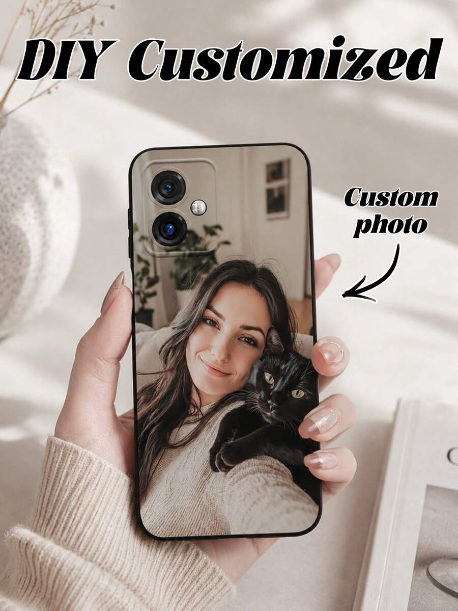 1件個性化情侶信封黑色TPU軟手機殼,兼容G5G2025,兼容 Moto G85,可定制全覆蓋防摔磨砂軟殼,可打印高清照片,兼容 18 Pro Max XR, 11, 12, 13, 14, 15, 16 Pro Max, 17 Pro Max/17e/S26ultra/S26, S22, S23, S24, S25 Ultra, A13, A14, A15, A16, A53, A54, A55, A56, A05, A04,季節限定,2025手機殼 - 黑色 - 查看 1