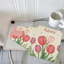 1個書本式支架保護平板電腦保護殼，相容 A16 2025、 Galaxy Tab S9 FE/S8 Plus/S7/S10、Oppo Pad、 Matepad、Vivo Pad、Honor Pad、 Xiaoxin Pad - 彩色 - 查看 2