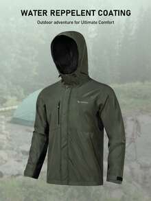 RODEEL Men's Outdoor Jacket: Lightweight And Durable Sports - Green - View 8