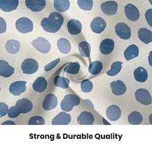 Polka Dot Pillow Covers 18x18 Inch Set Of 2 Blue Cream Outdoor Decor Throw Pillows For Couch Modern Boho Design Watercolor Decorative Cushion Cases For Home Sofa Bed Decorations - 藍色波點圖案 18 吋 x 18 吋(2 件裝) - 查看 8