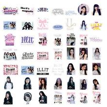 60入 IL.LIT, ILT, ILL, GLLIT, SKZ, STRAYKID, Stay 粉絲周邊商品，新專輯與歌曲，DIY個性化偶像周邊禮物送朋友生日，明星貼紙，貼紙收藏，精美裝飾，精美小禮物，節日禮物，收藏品 - 彩色 - 查看 5