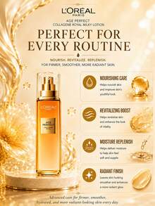 L’Oreal Paris 巴黎萊雅 Age Perfect 金萃膠原蛋白乳液 50/110ml，緊緻保濕、深層補水、奢華鎖水，讓肌膚彈潤緊實，適合日常保濕護理 - COLLAGENE MILKY LOTION - 查看 10