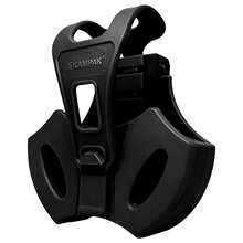 Porta Esposas Kampak KW295 Polímero de Alta Resistencia, Funda para candado de mano - NEGRO - Ver 9