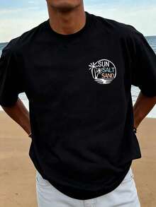 Camisetas de hombre - Negro-1 - Ver 3