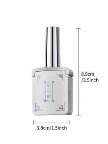 BAOSHIMAN 15ml 金色水晶貓眼凝膠指甲油，LED UV 凝膠指甲油，閃亮全息效果，浸泡式脫色，需凝膠固化，不脫色凝膠指甲油，閃亮居家 DIY 美甲沙龍 - 無色 - 查看 4