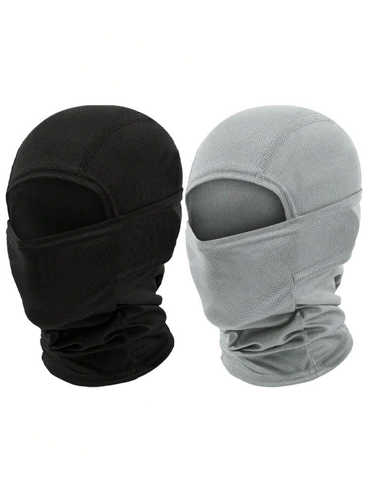 1/2pcs Unisex Balaclava Head Mask For Cycling And Motorcycle, Suitable For Daily Use, Travel, Hiking And Climbing - Style R - View 22