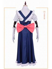 Kobayashi's Dragon Maid Cosplay Costume, Maid Outfit With Tail, Horns And Headdress, In Stock. - 托爾尾巴 - 查看 11