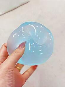 1個可塑性慢回彈椰子油手工捏捏球，焦慮緩解玩具，指尖玩具，手部壓力緩解，復活節玩具，捏捏玩具，壓力緩解玩具，焦慮與放鬆，派對禮物，禮物袋填充獎品，生日，軟萌玩具 - 圓形 - 查看 5