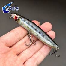 ANFS 5pcs Fishing Lures With Lure Box, Sinking Minnow Fishing Lures, Suitable For Freshwater And Saltwater - Multicolor - View 8