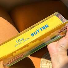 1pc Butter Stick Slow Rebound Squeeze Toy, Creative Anxiety Relief Sensory Soothing Stress Relief Toy, Suitable For All Ages, Relieves Anxiety And Reduces Sensory Stress, Perfect Gift Box Filler, Birthday Gift, Christmas Stocking Stuffer, Party Favor - Multicolor - View 5