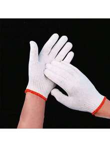 1/2/5 Pairs Of Safety Gloves For Construction Work, Thickened For Better Grip And Durability, Suitable For Vehicle Repair Labor And Protection. - A - View 6