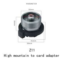 CAMPINGMOON Outdoor Camping Kitchen Pressure Relief Inflator Valve Propane To Isobutane Adapter Propane To Isobutane Converter Aluminum Alloy Propane Interface Accessory Z10 Z11 Z13 Z13M Z15 Z20 Z22 - A - View 14
