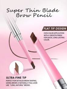 HEXZE 2合1眉筆 + 眉毛睫毛膏 防水持久 自然蓬鬆眉毛 - Ash Brown - 查看 3
