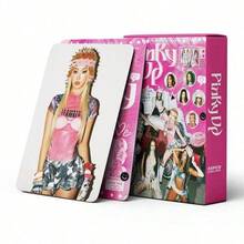 KATSEYE Pinky Up Lomo 高畫質小卡套組，KATSEYE 成員照片粉絲收藏明信片，附小卡保護套 - 彩色 - 查看 5