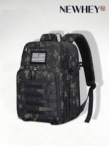 NEWHEY 15.6 Inch Waterproof Professional DSLR/SLR Mirrorless Camera Backpack With Rain Cover, Tripod Attachment, Small Pouch Camera Bag Case For Photographers - Multicolor - View 14