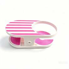 Clip On Cup Holder, Portable Desk Side Drink Holder Anti-Spill Table Edge Water Cup Clip Mount For Sofa Armrest, Desk, Bedside, Fits Mugs, Coffee Cups, Beverage Bottles - Multicolor - View 11
