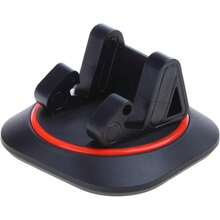 1pc/Car Dashboard Navigation Fixed Support Bracket 360° Rotatable Nano Non-Adhesive Base Car Ornament, Multi-Function Anti-Slip Pad, Triangular Hook Stable Super Strong Suction Adjustable Car Phone Holder Dashboard Phone Holder Rubber Pad, Suitable For Mobile Devices - A - View 8