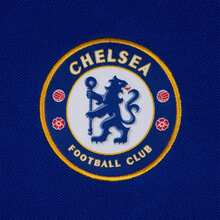 Chelsea FC Mens Crest Polo Shirt - Royal Blue - View 3