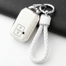 Ốp chìa khóa điều khiển ô tô TPU thời trang, bao đựng chìa khóa thông minh chống rơi 2 nút, phụ kiện cho Suzuki Ertiga Swift Wagon R - Suzuki C model - Xem 10