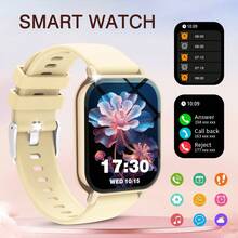 Reloj inteligente deportivo con pantalla LED de color curva de alta definición, pantalla táctil laminada completa multilingüe, reproductor de música, función de teléfono, notificación de mensajes - Multicolor - Ver 13